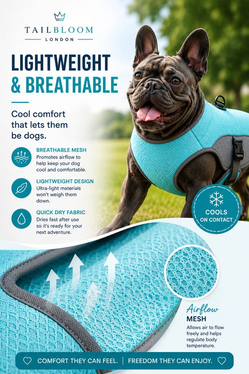 TailBloom Dog Cooling Jacket