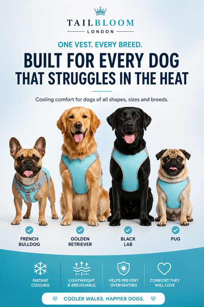 TailBloom Dog Cooling Jacket