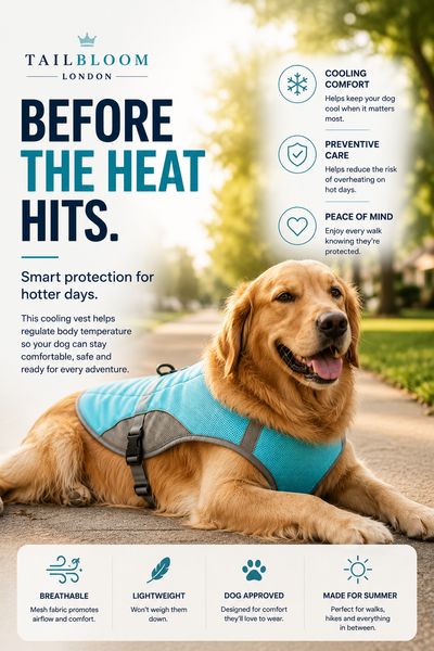 TailBloom Dog Cooling Jacket