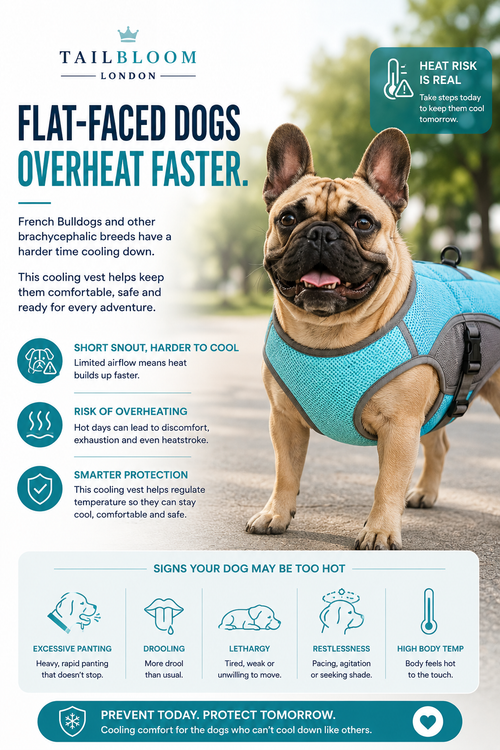TailBloom Dog Cooling Jacket